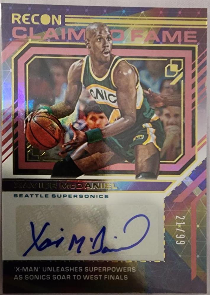 XAVIER MCDANIEL #Cfs-xmd