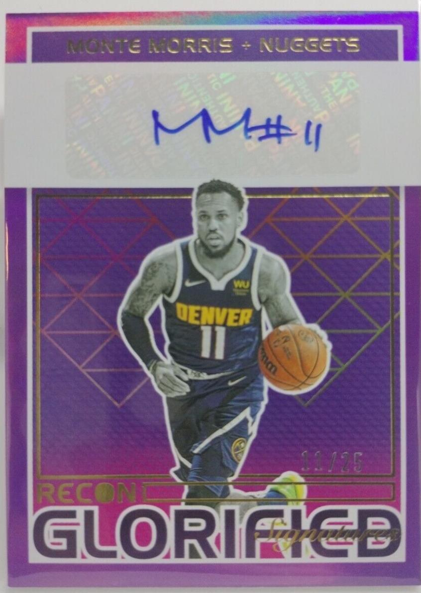 Monte Morris [Purple] #GS-MTM