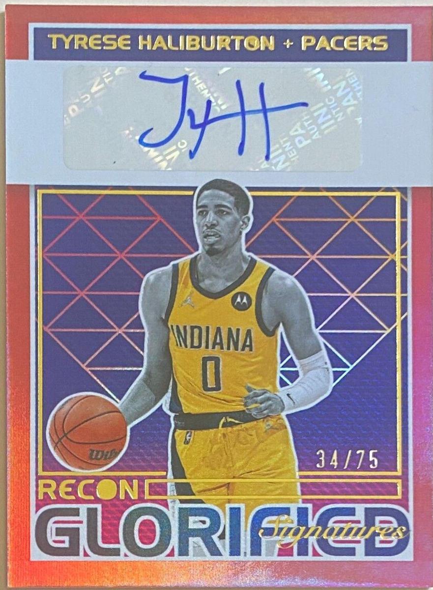 Tyrese Haliburton [Red] #GS-TYH