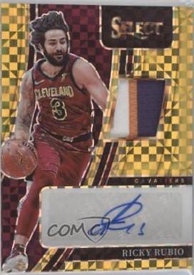 Ricky Rubio [Gold Prizm] #AM-RRB