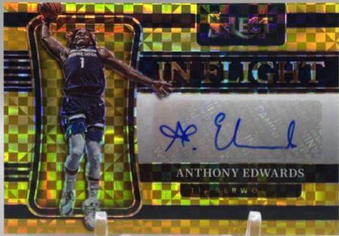 Anthony Edwards [Gold Prizm] #IF-AEW