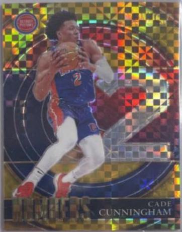 Cade Cunningham [Gold Prizm] #40
