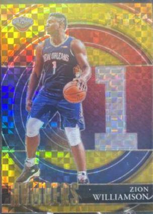 Zion Williamson [Gold Prizm] #19