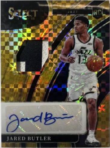Jared Butler [Gold Prizm] #RJ-JBT