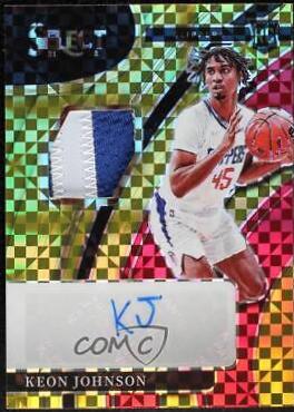 Keon Johnson [Gold Prizm] #RJ-KJN