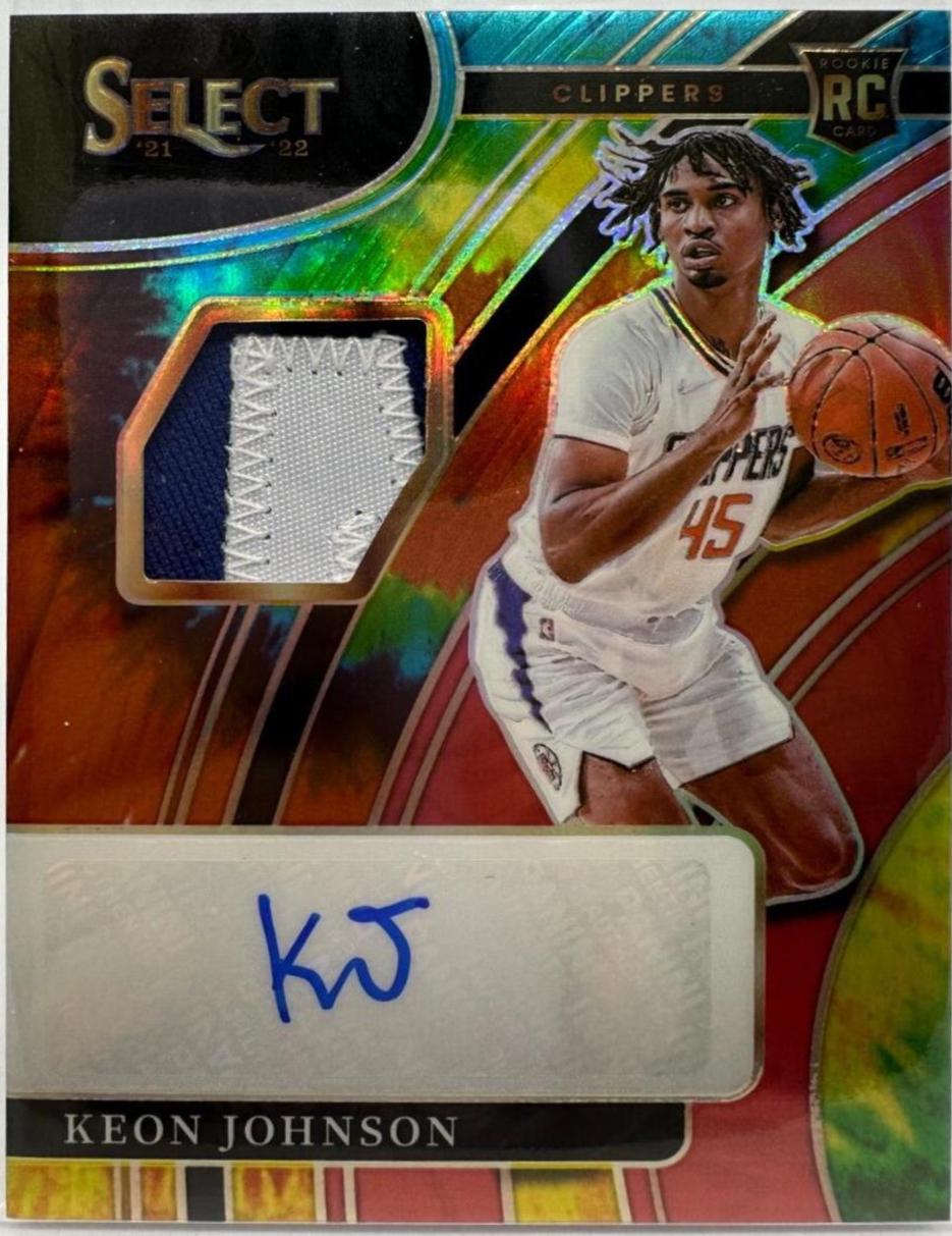 Keon Johnson [Tie Dye Prizm] #RJ-KJN