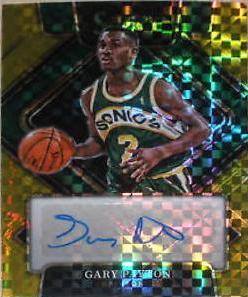 Gary Payton [Gold Prizm] #SG-GPT