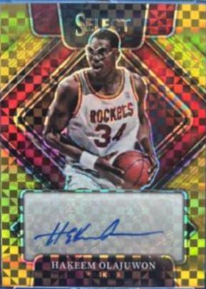 Hakeem Olajuwon [Gold Prizm] #SG-HOW