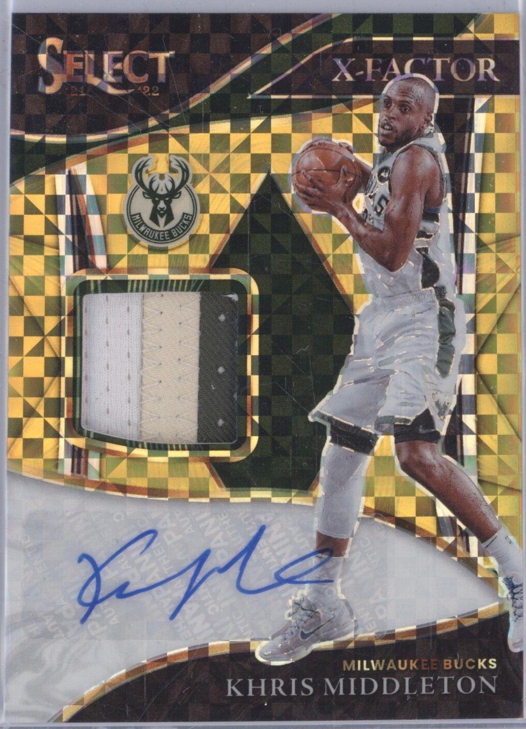 Khris Middleton [Gold Prizm] #SG-KHM