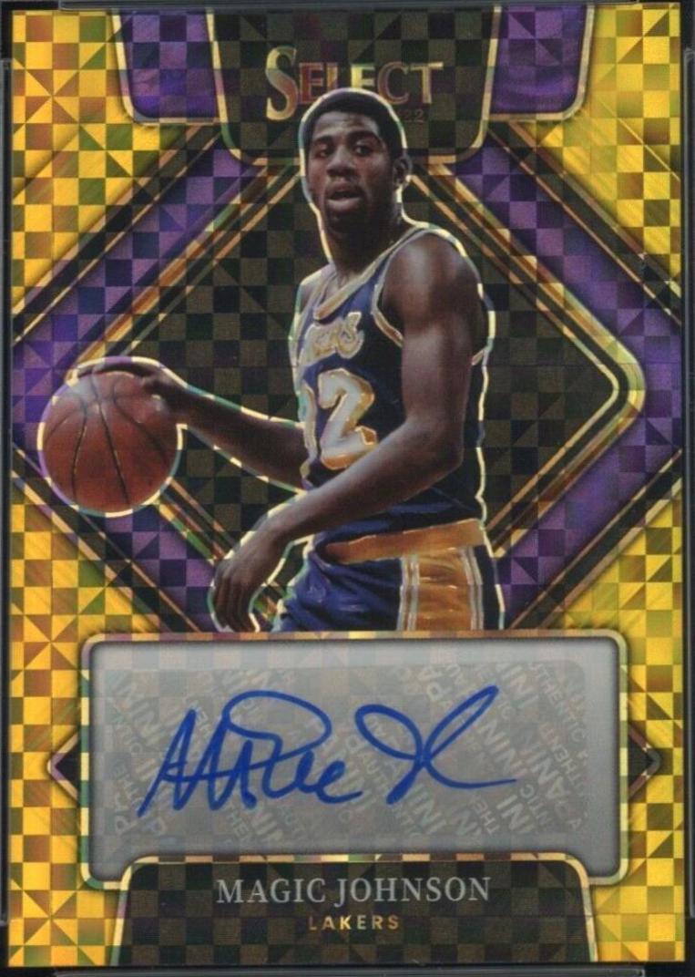 Magic Johnson [Gold Prizm] #SG-MJN