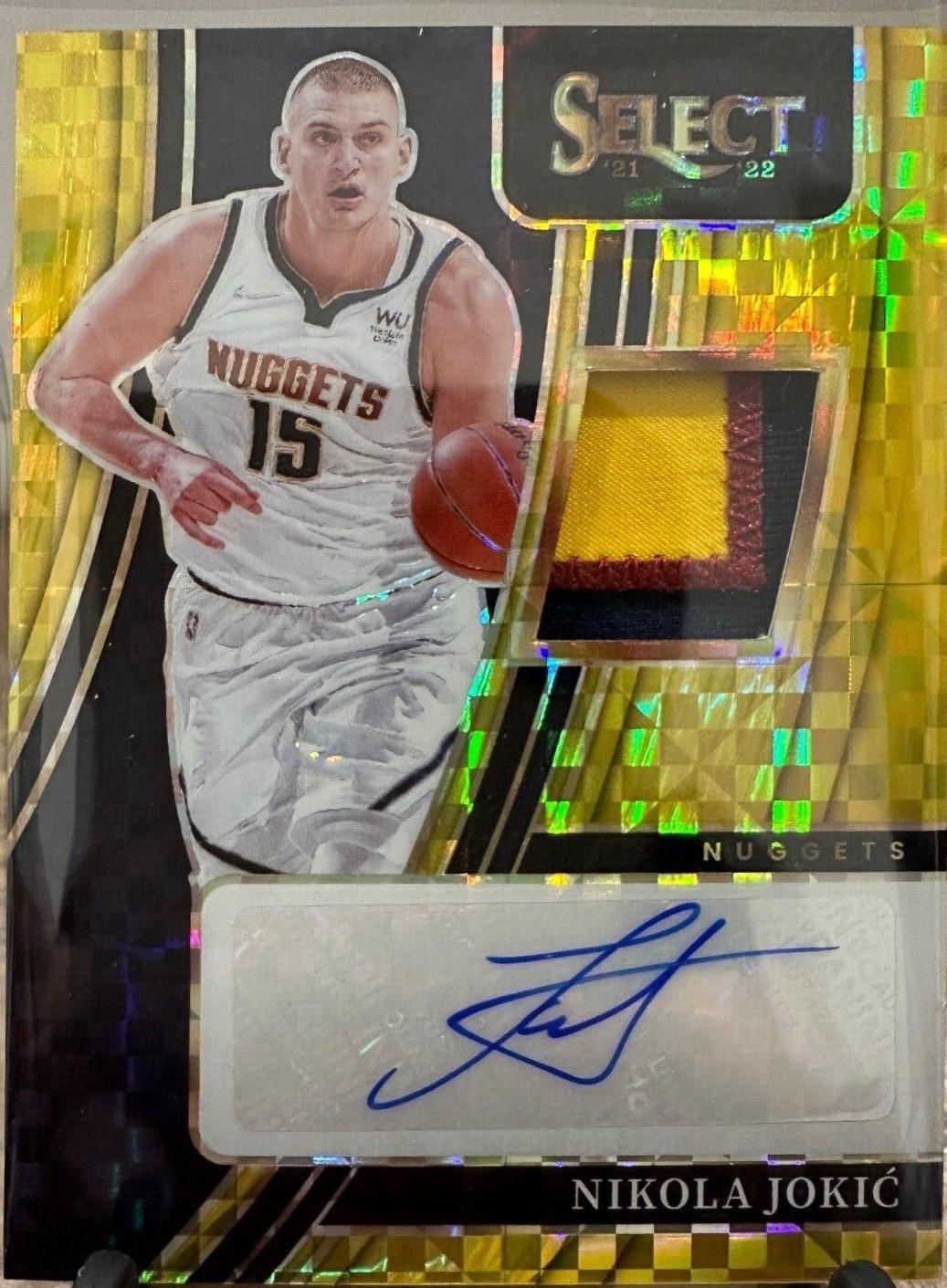 Nikola Jokic [Gold Prizm] #SG-NJK