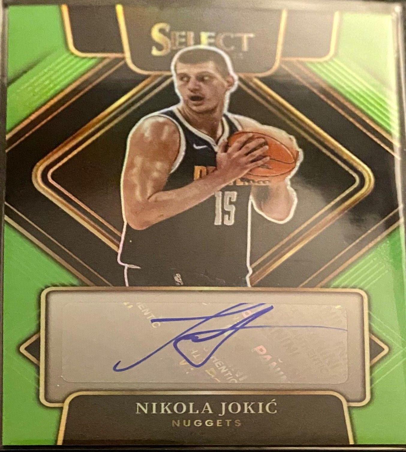 Nikola Jokic [Green Prizm] #SG-NJK