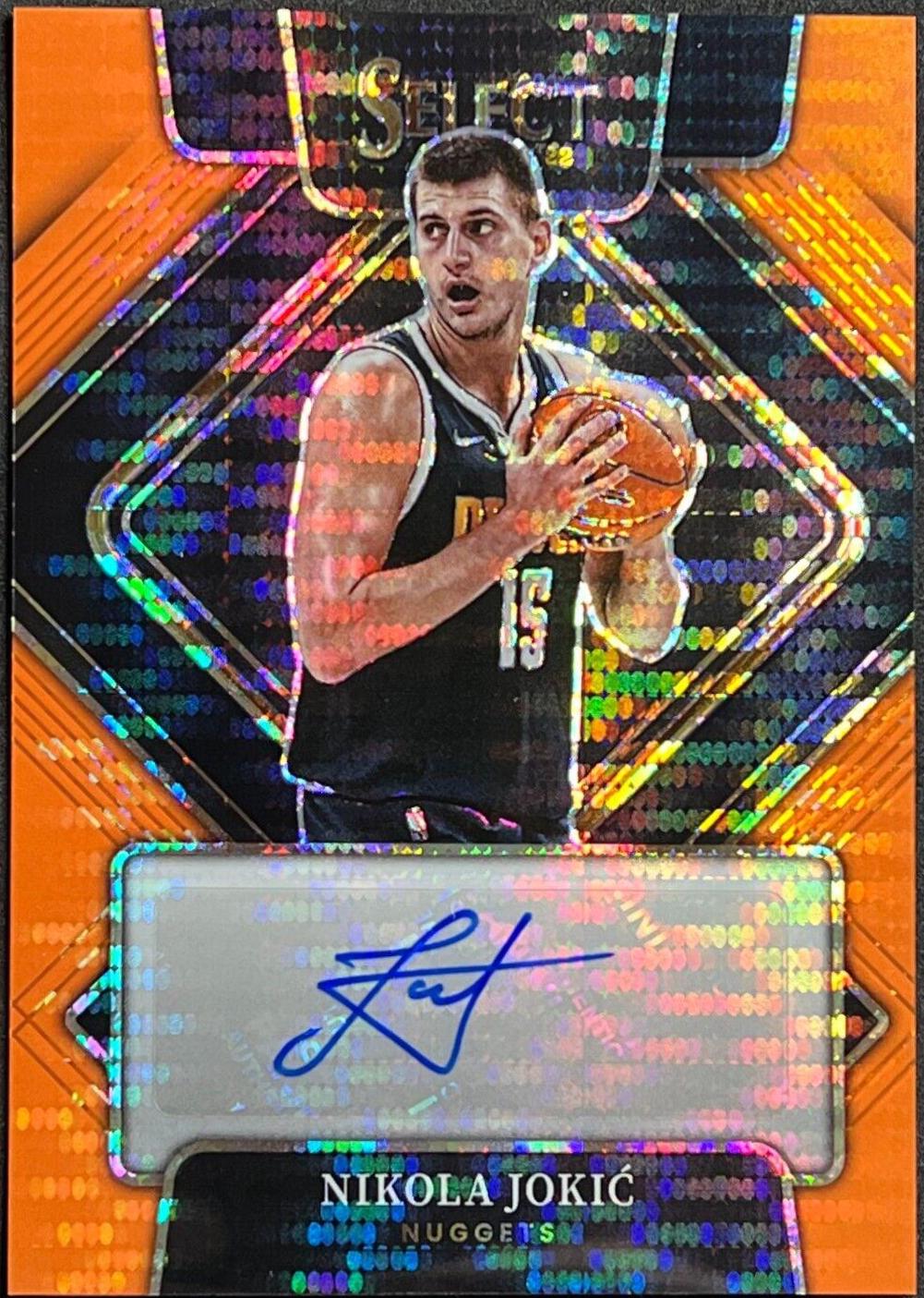 Nikola Jokic [Orange Pulsar] #SG-NJK