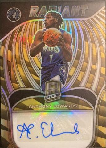 Anthony Edwards [Gold] #S-AEW