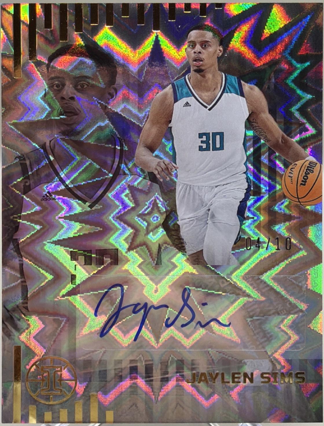 Jaylen Sims [Gold] #RS-JSI