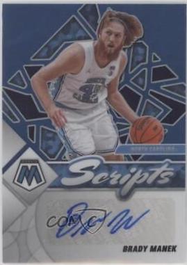 Brady Manek [Blue] #MS-BMA