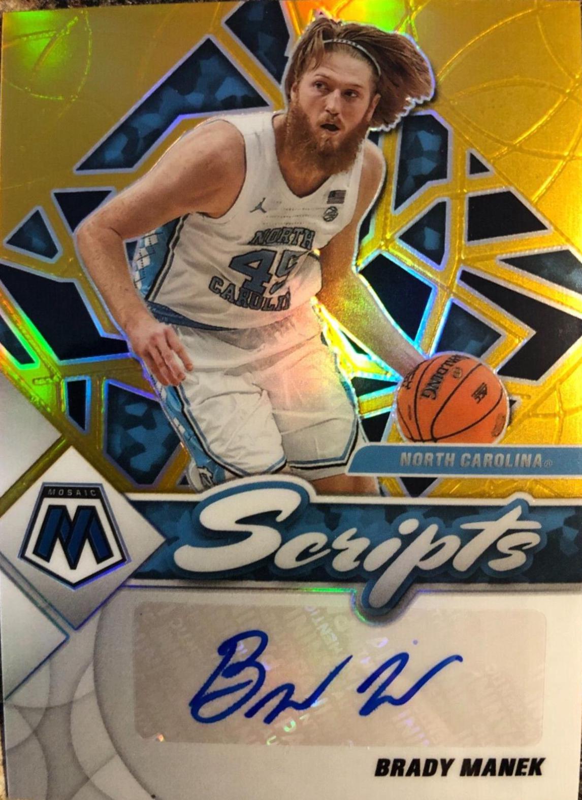 Brady Manek [Gold] #MS-BMA