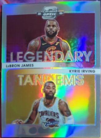 Kyrie Irving, LeBron James #19