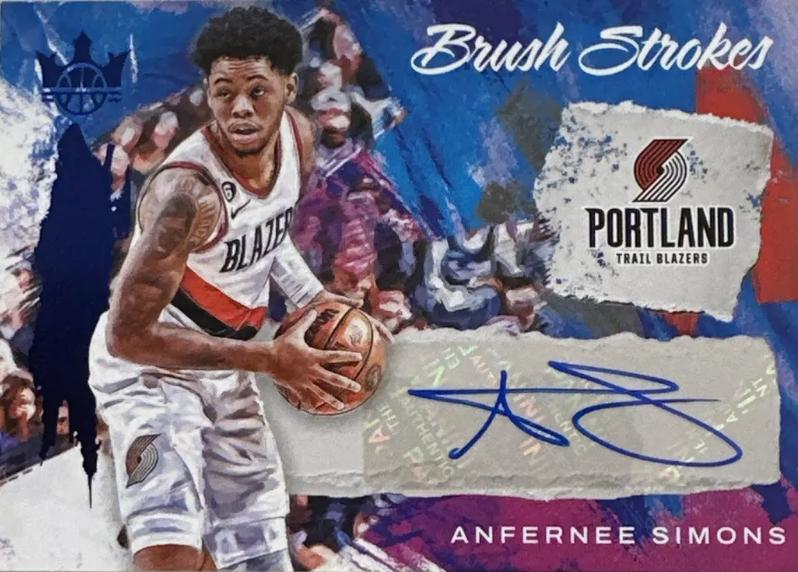 Anfernee Simons [Sapphire] #BR-ASP