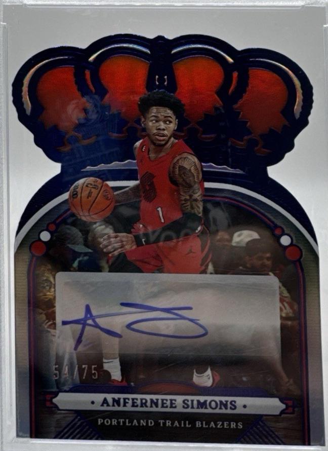 Anfernee Simons [Blue] #CA-AFS