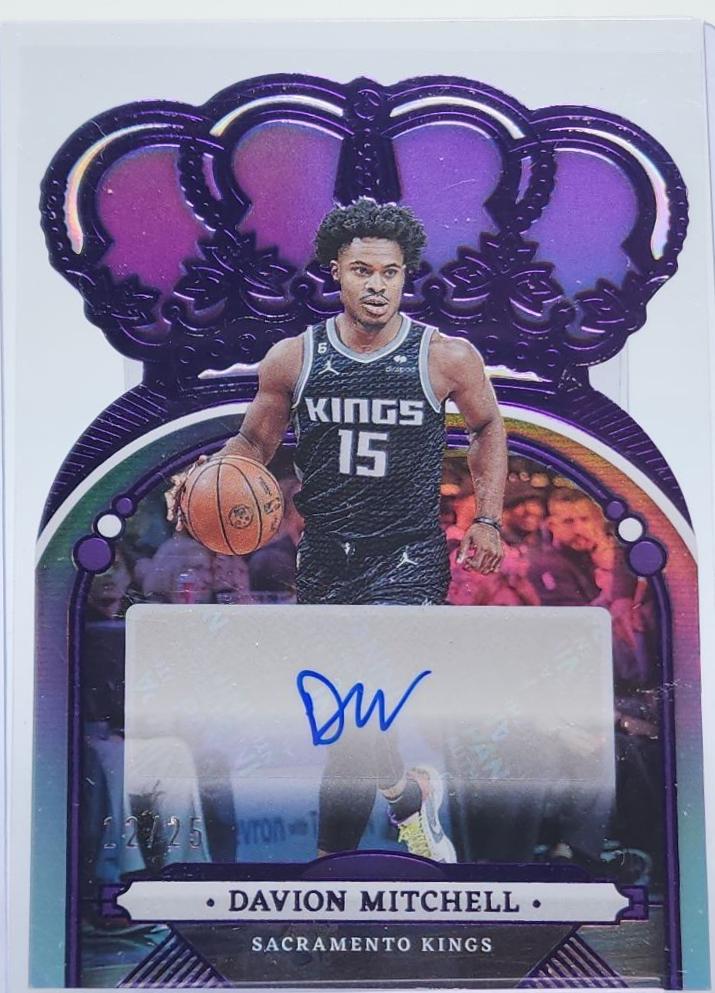 Davion Mitchell [Purple] #CA-DVM