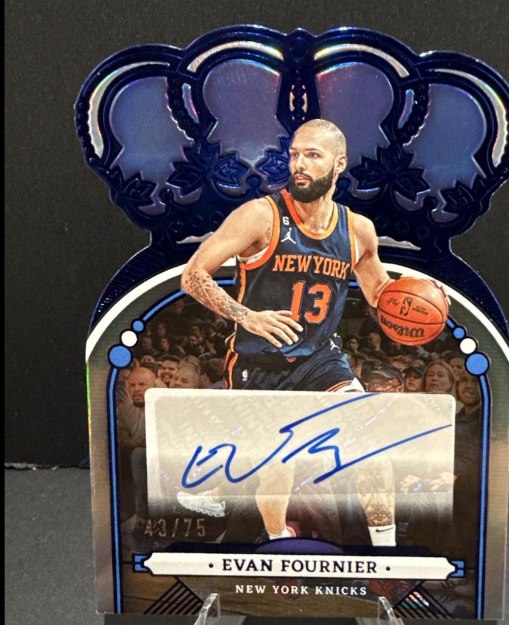 Evan Fournier [Blue] #CA-EVF