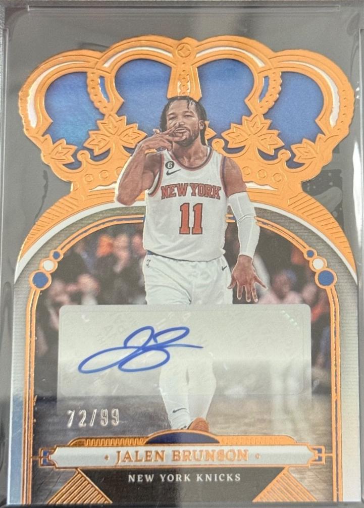 Jalen Brunson [Blue] #CA-JBR