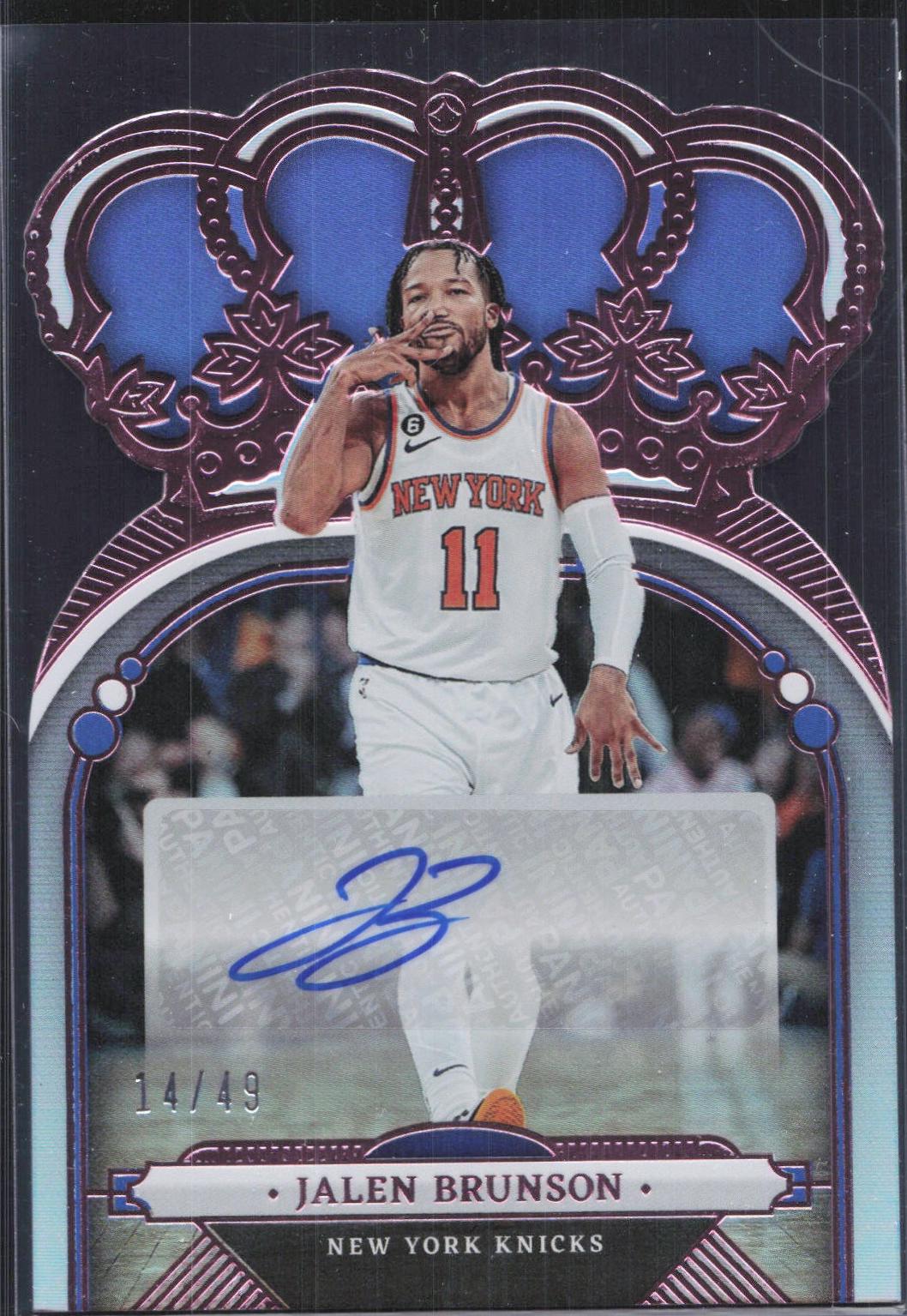Jalen Brunson [Pink] #CA-JBR