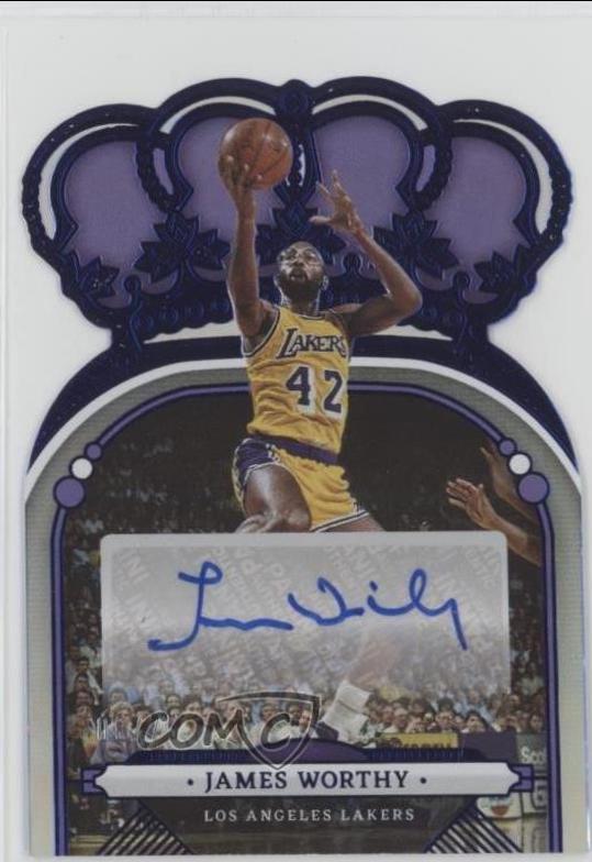 James Worthy [Blue] #CA-JWT
