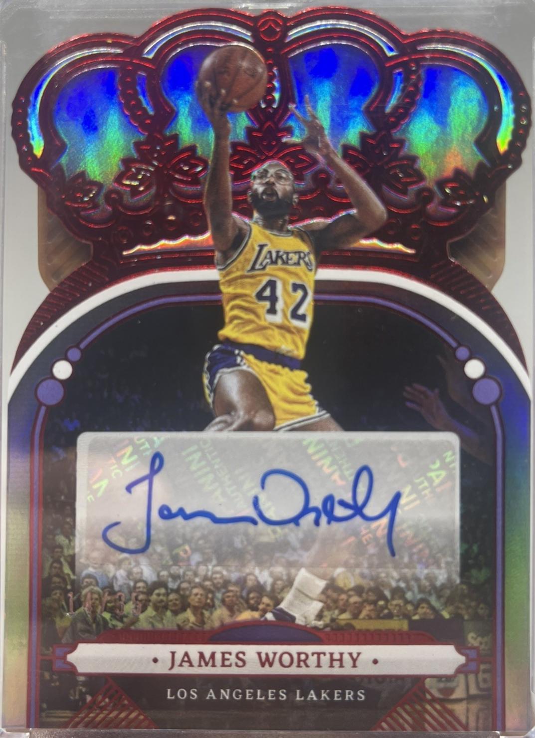 James Worthy [Red] #CA-JWT