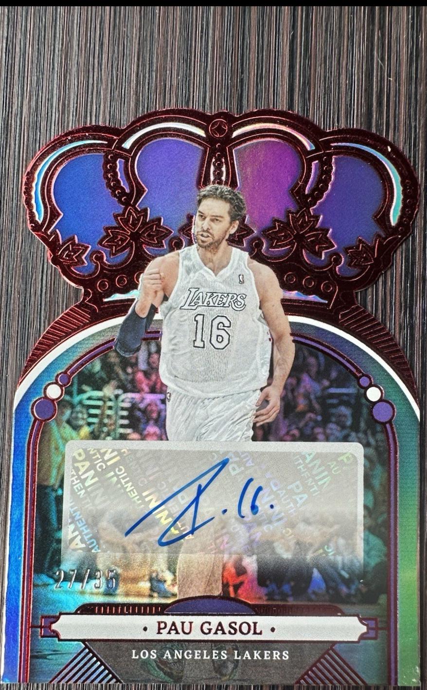 Pau Gasol [Red] #CA-PAU