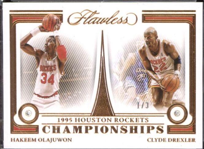 Hakeem Olajuwon / Clyde Drexler [Bronze] #175