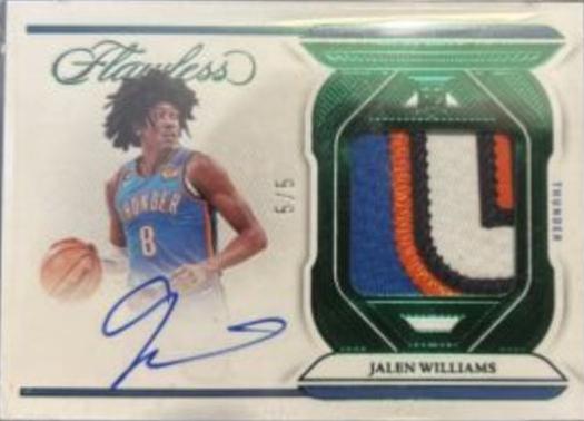 Jalen Williams [Emerald] #FPA-JWL