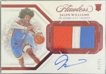 Jalen Williams [Ruby Horizontal Patch Auto] #34