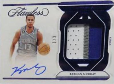 Keegan Murray [Blue Horizontal Patch Auto] #36