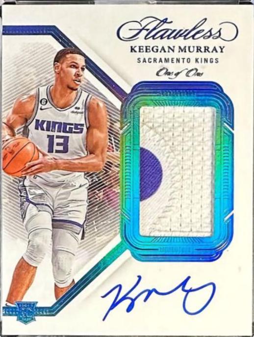 Keegan Murray [Platinum Vertical Patch Auto] #4