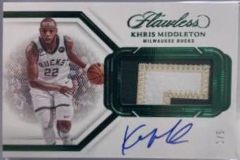 Khris Middleton [Emerald Horizontal Patch Auto] #4