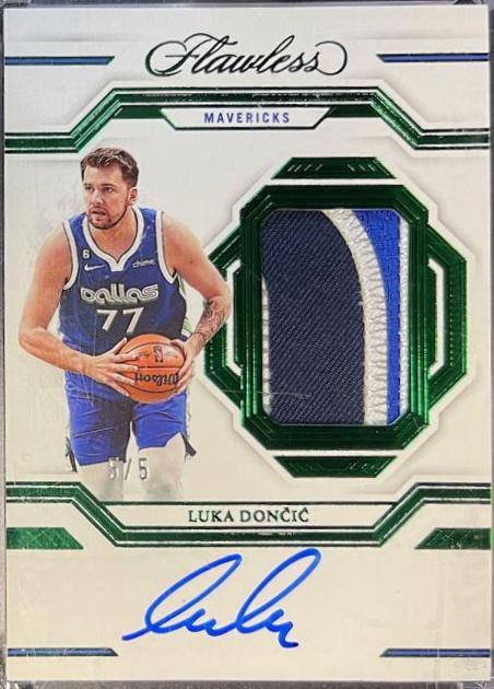 Luka Doncic [Emerald Horizontal Patch Auto] #6