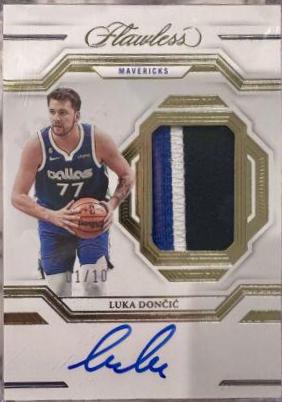 Luka Doncic [Gold Horizontal Patch Auto] #6