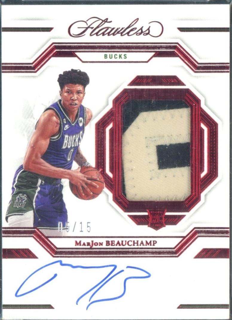 MarJon Beauchamp [Ruby Vertical Patch Auto] #20