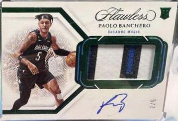 Paolo Banchero [Emerald Horizontal Patch Auto] #33