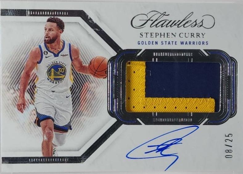 Stephen Curry [Horizontal Patch Auto] #16