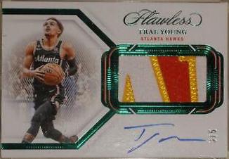 Trae Young [Emerald Horizontal Patch Auto] #37