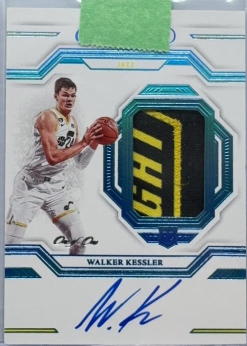 Walker Kessler [Platinum Horizontal Patch Auto] #35