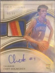Chet Holmgren [Rookie Patch Autograph] #123