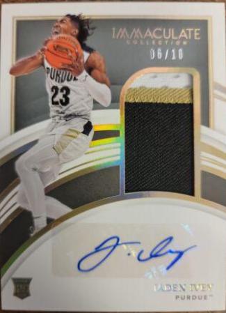 Jaden Ivey [Patch Autograph Gold] #49