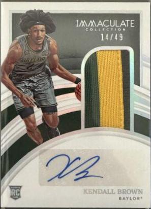 Kendall Brown [Patch Autograph] #23