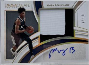 MarJon Beauchamp [Patch Autograph Gold] #31