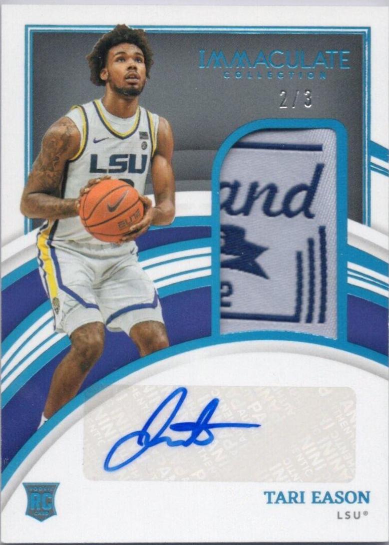 Tari Eason [Patch Autograph Laundry Tag] #42