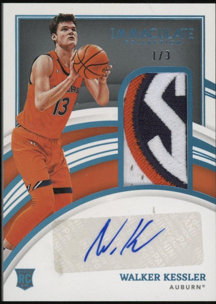Walker Kessler [Patch Autograph Conference Logo] #36